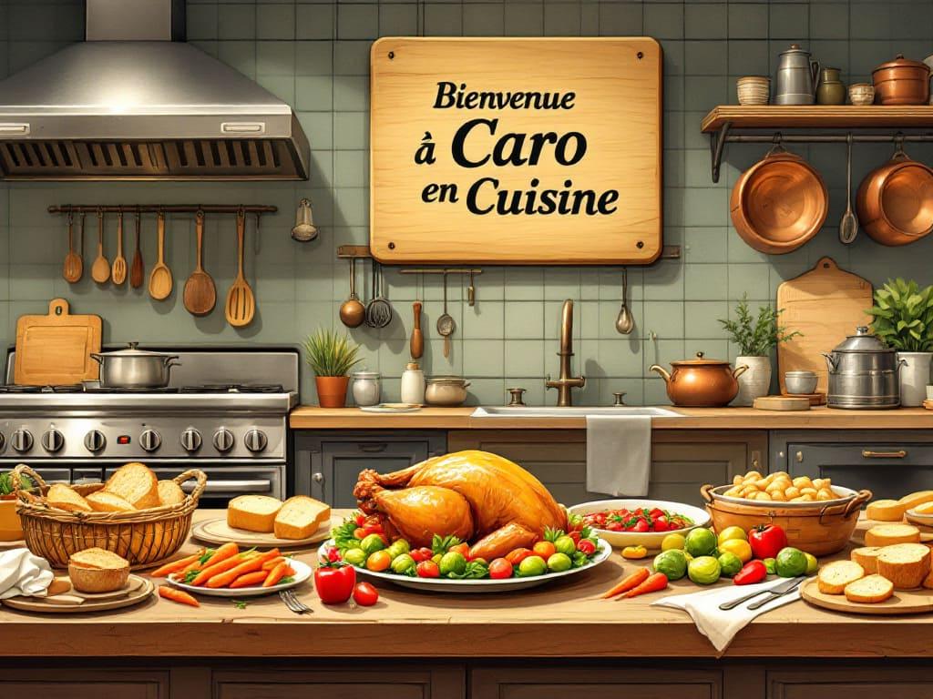 Caro en cuisine univers gourmand
